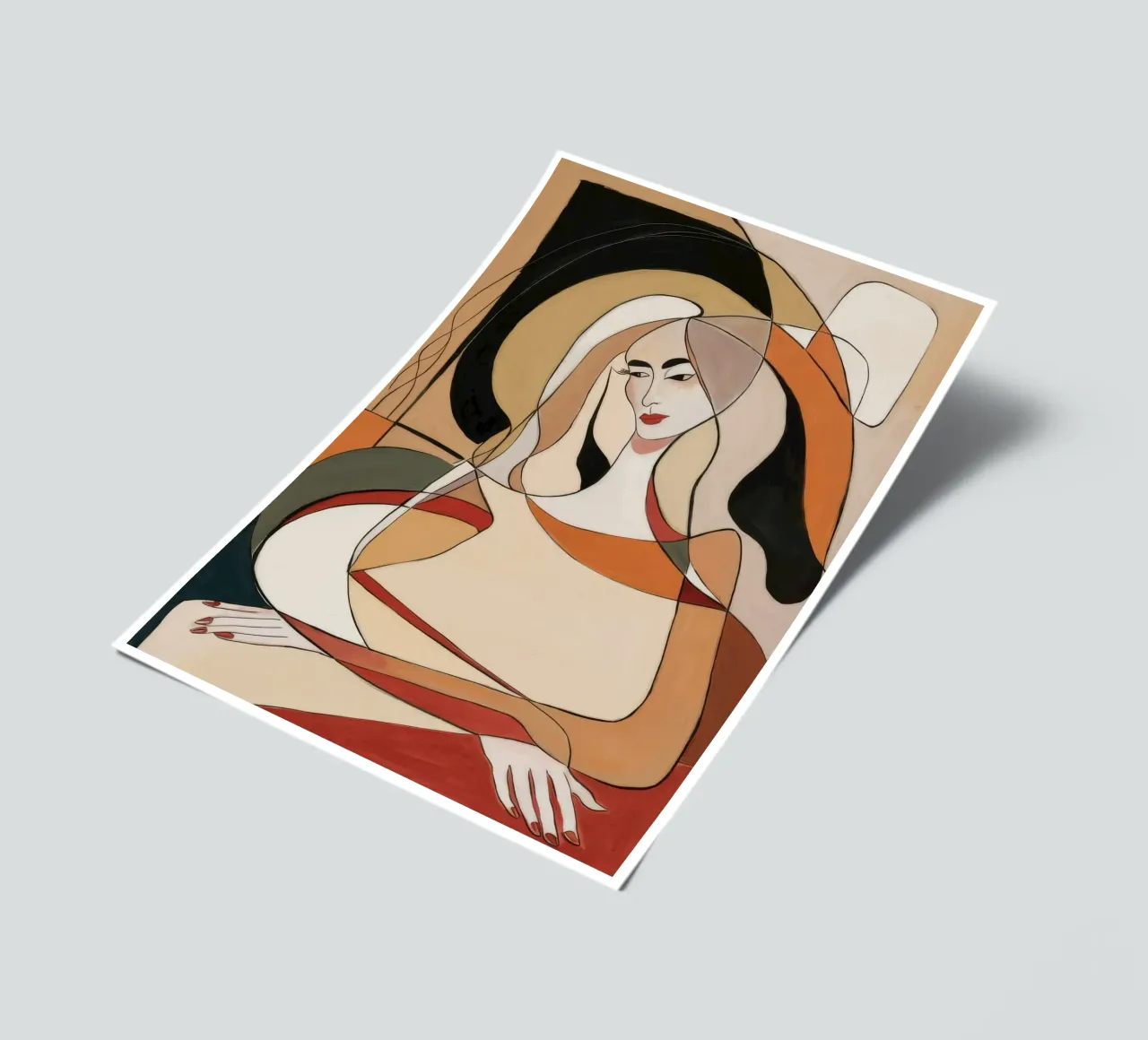 Abstract Reflection sticker sheet by Crimson Whisper