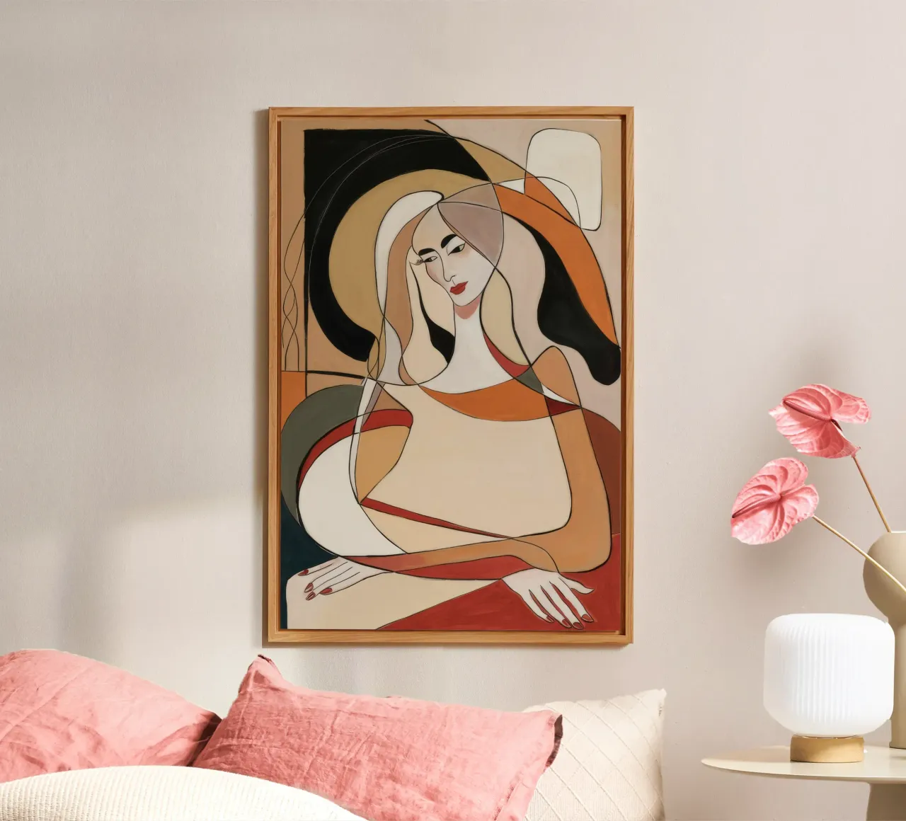 Abstract Reflection forex plate by Crimson Whisper