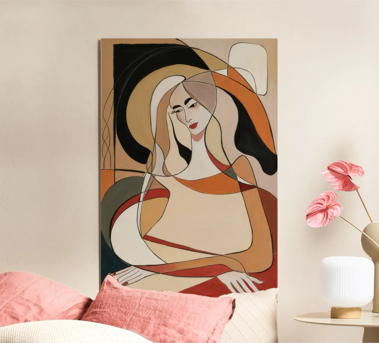 Abstract Reflection forex plate by Crimson Whisper