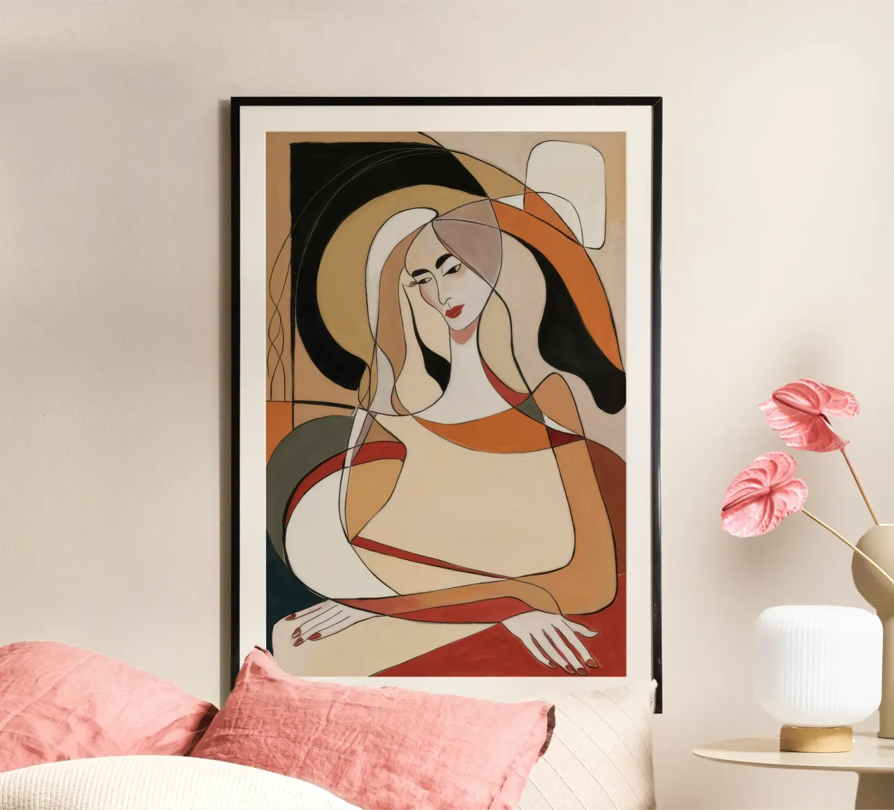 Abstract Reflection poster by Crimson Whisper