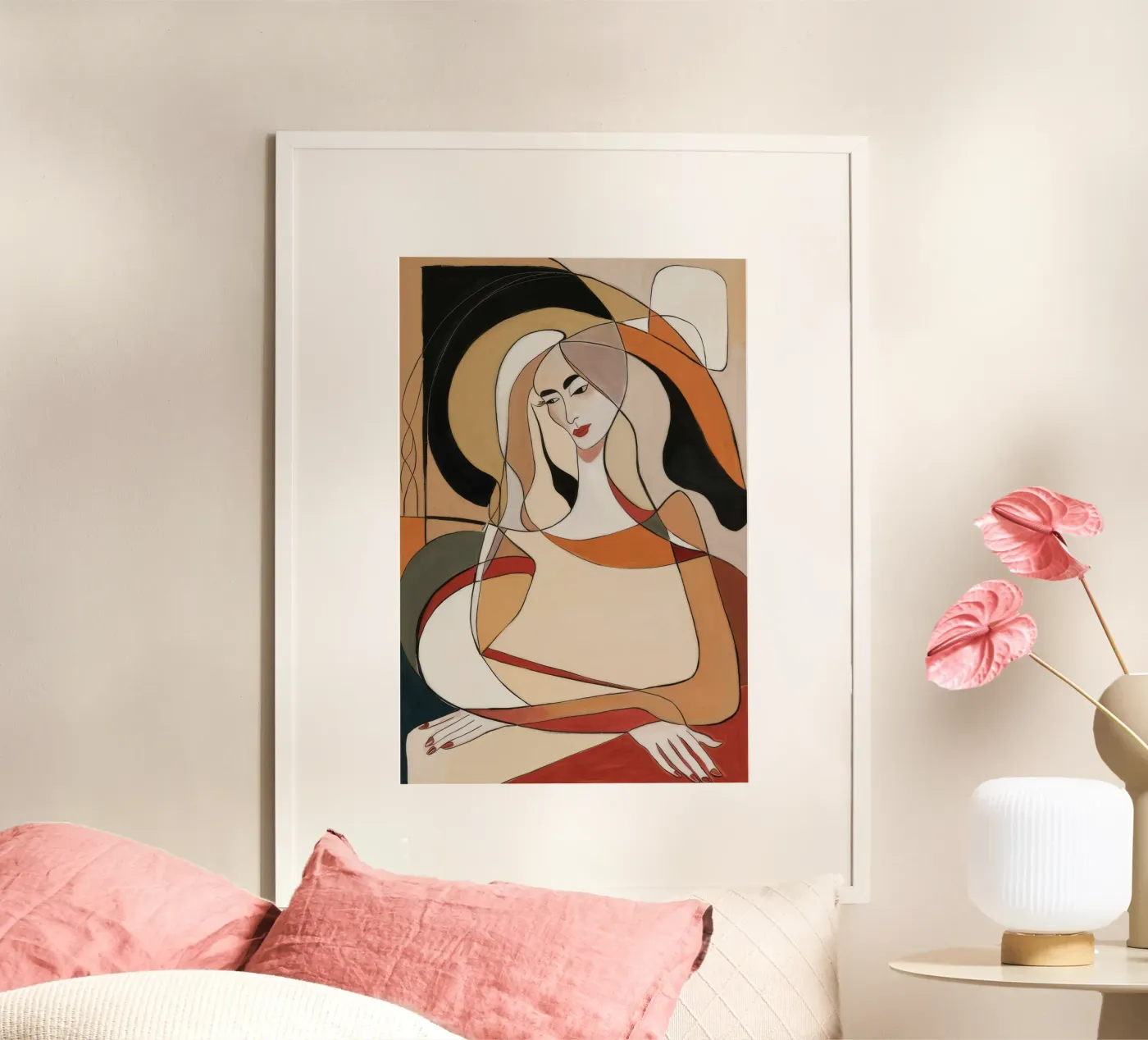 Abstract Reflection poster by Crimson Whisper