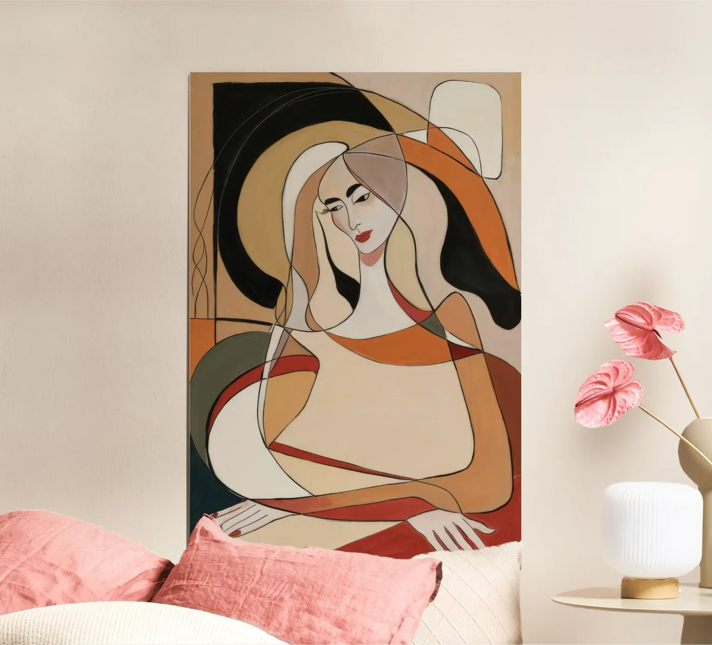 Abstract Reflection poster by Crimson Whisper