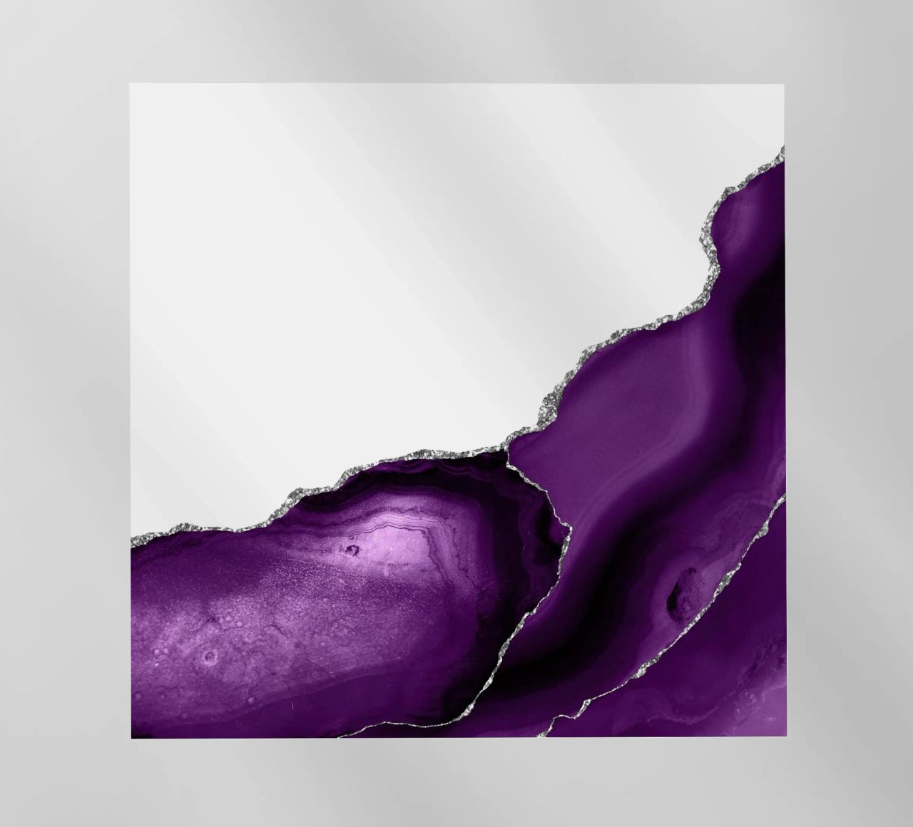 Agata viola e argento Texture 08 pellicola backlit da Gemstone Textures