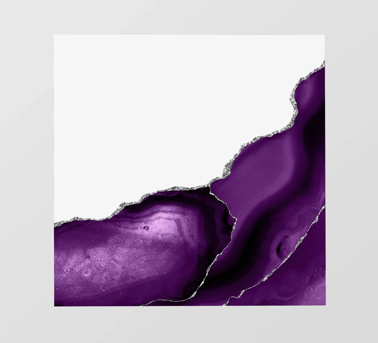 Agate violette et argentée Texture 08 film rétro-éclairé de Gemstone Textures