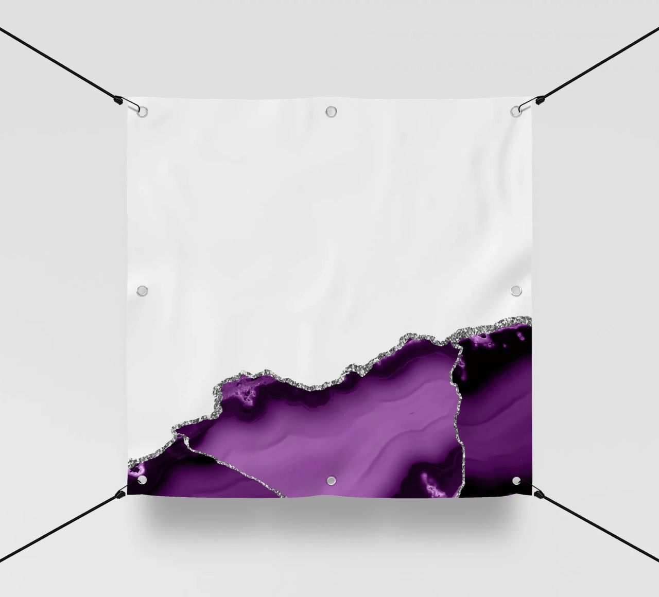 Agata viola e argento Texture 09 telo in pvc da Gemstone Textures