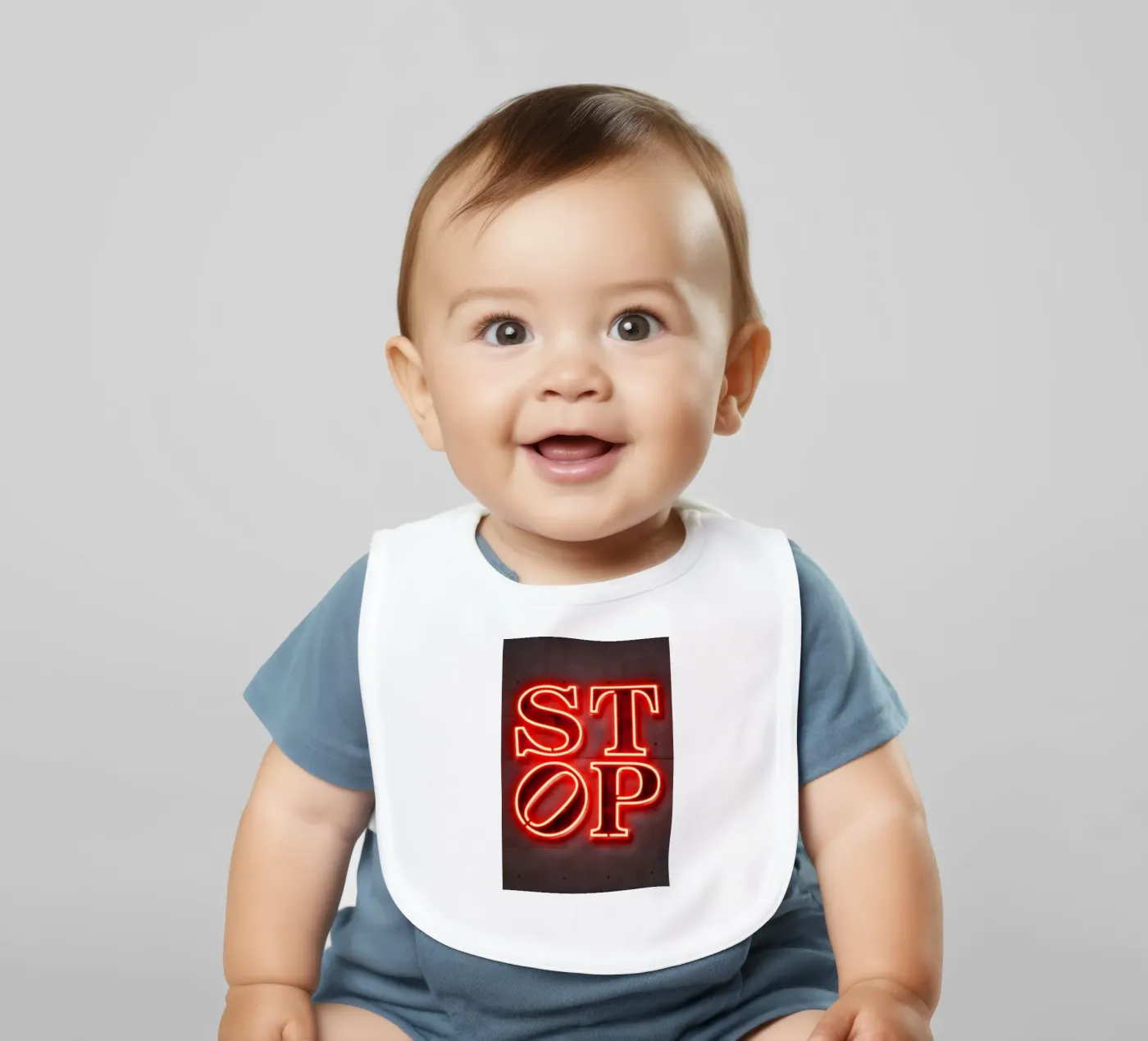 Stop baby slabbetje van Octavian