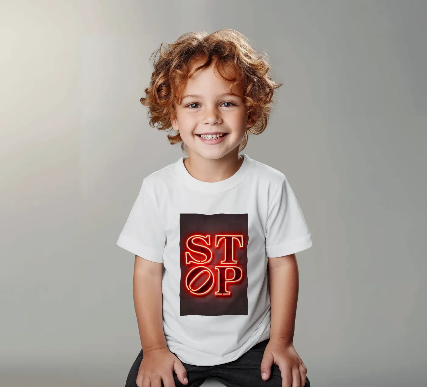 Stop kinder t-shirt van Octavian