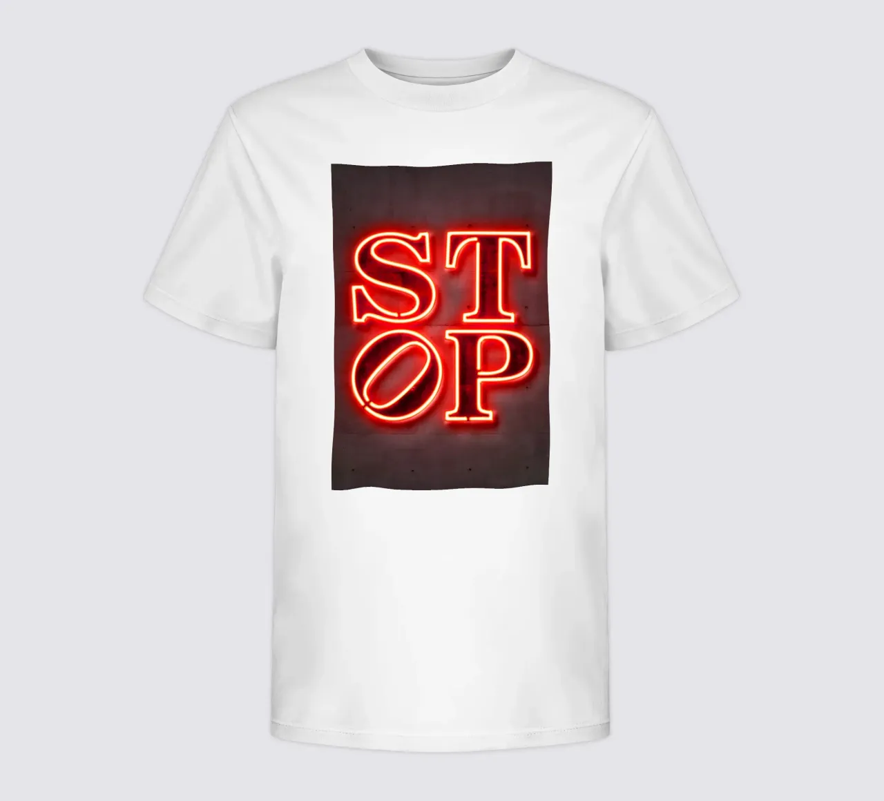 Stop t-shirt bambini da Octavian