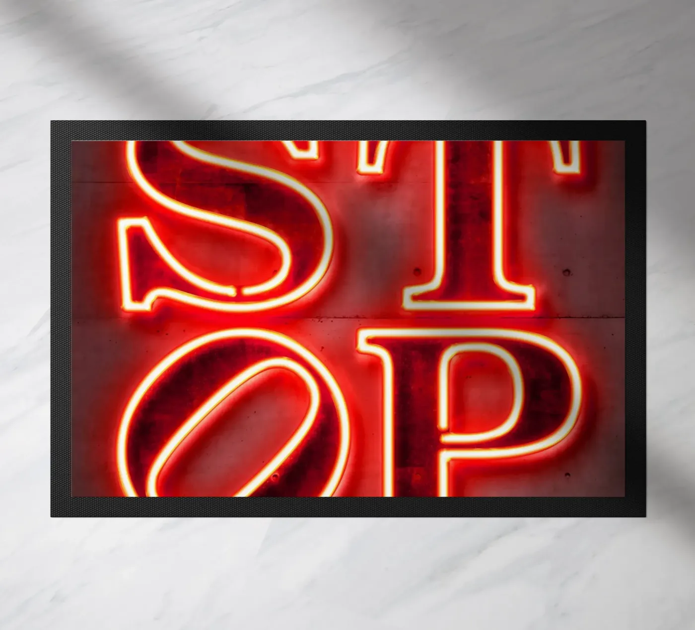 Stop Fußmatte von Octavian