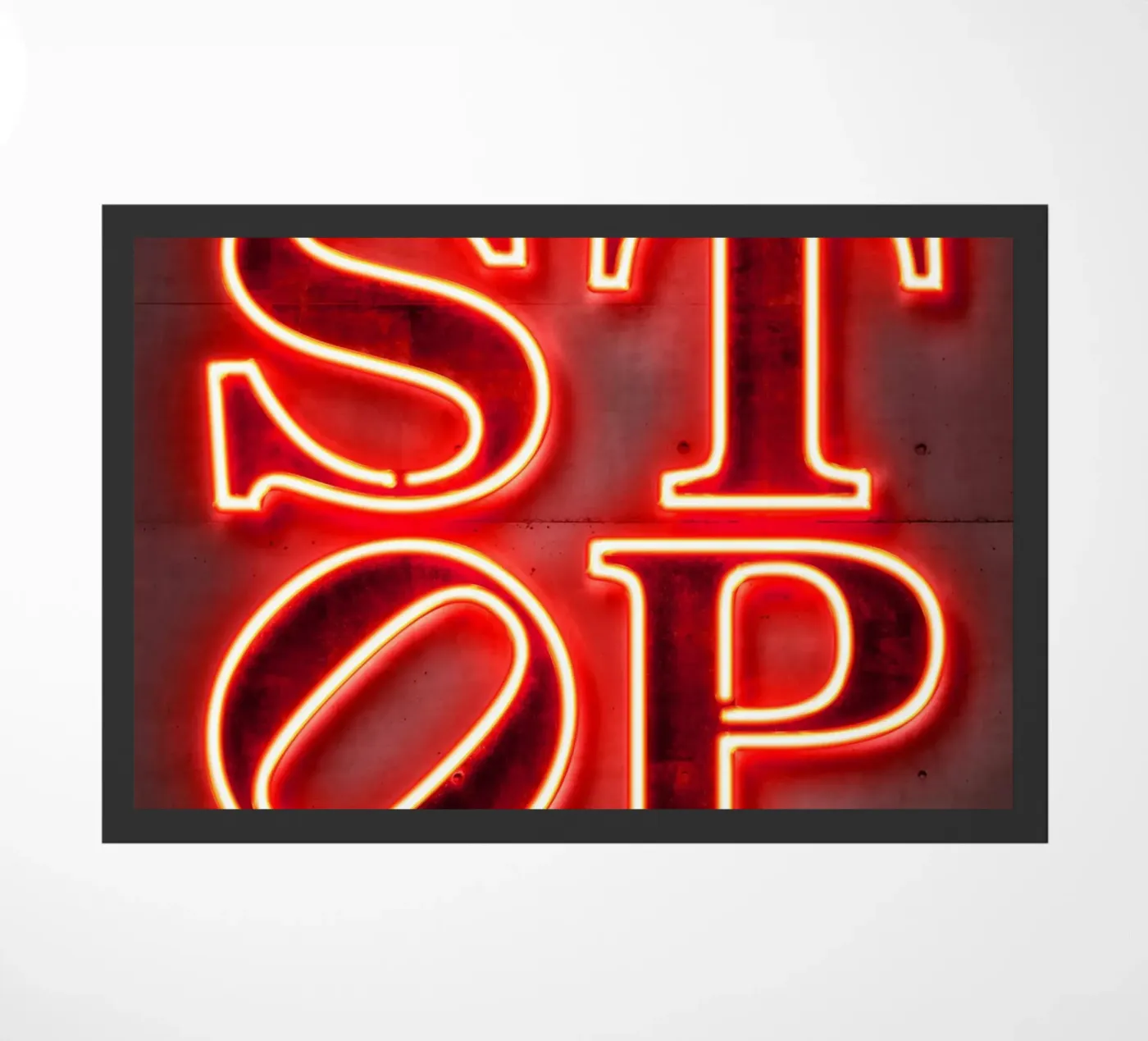 Stop Fußmatte von Octavian