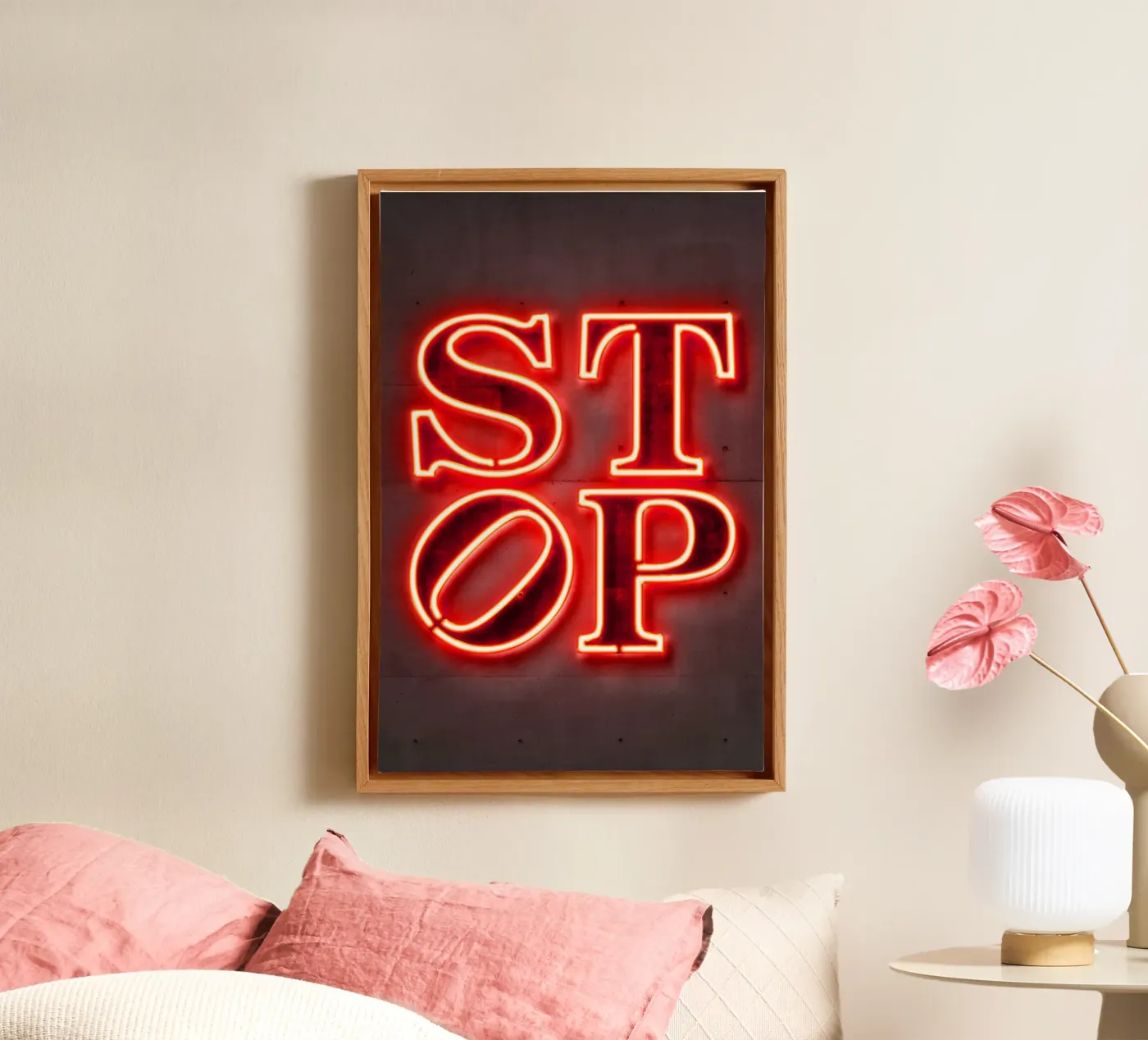 Stop canvas by Octavian