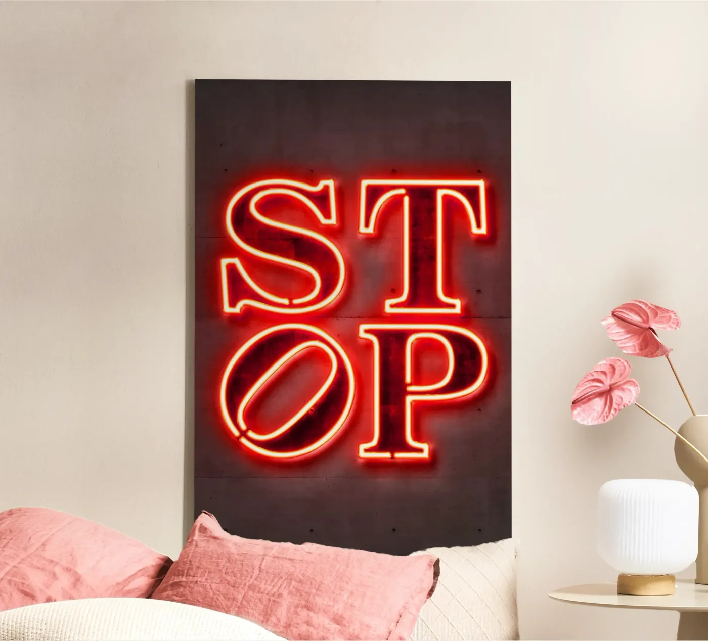 Stop canvas by Octavian