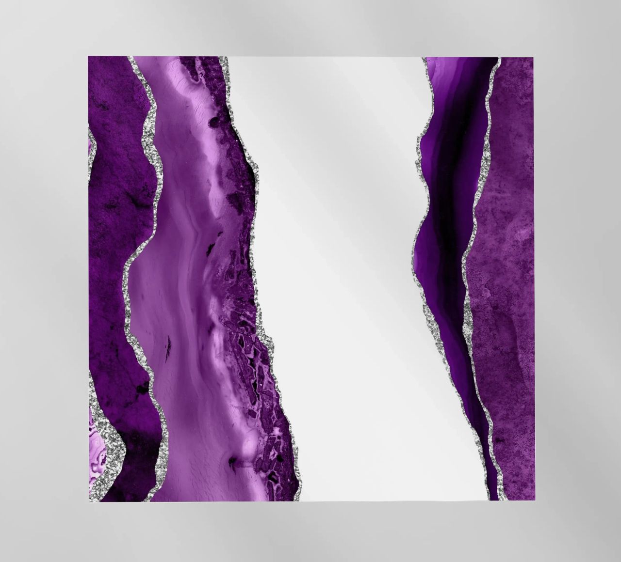 Agata viola e argento Texture 14 pellicola backlit da Gemstone Textures