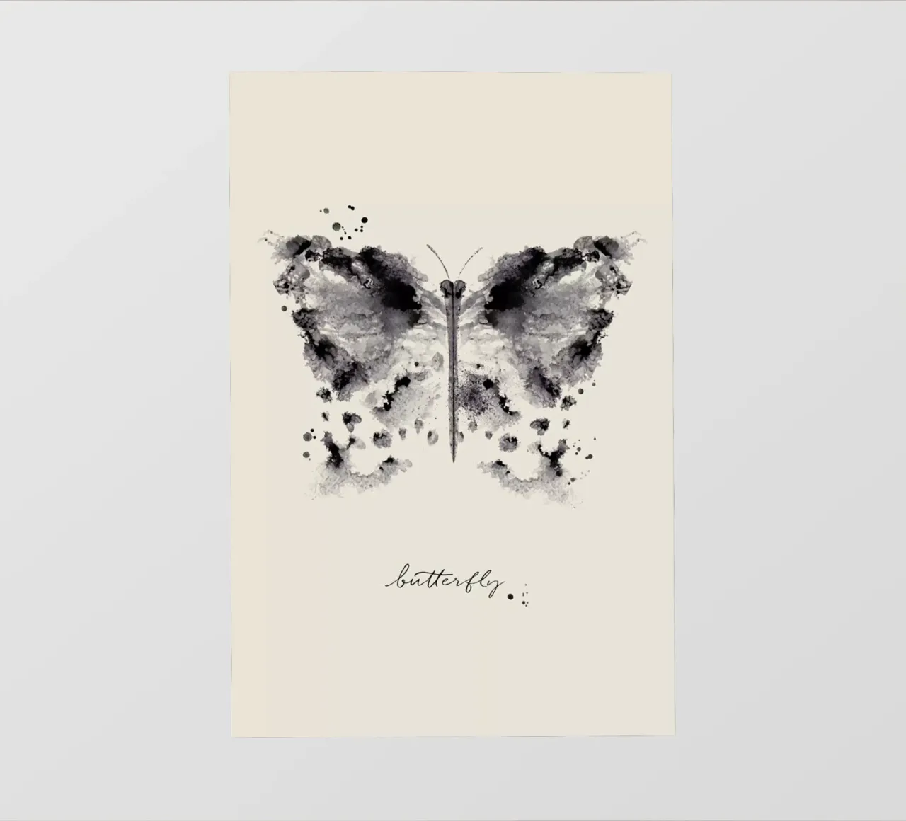 Ink Butterfly pellicola backlit da Flora & Fauna