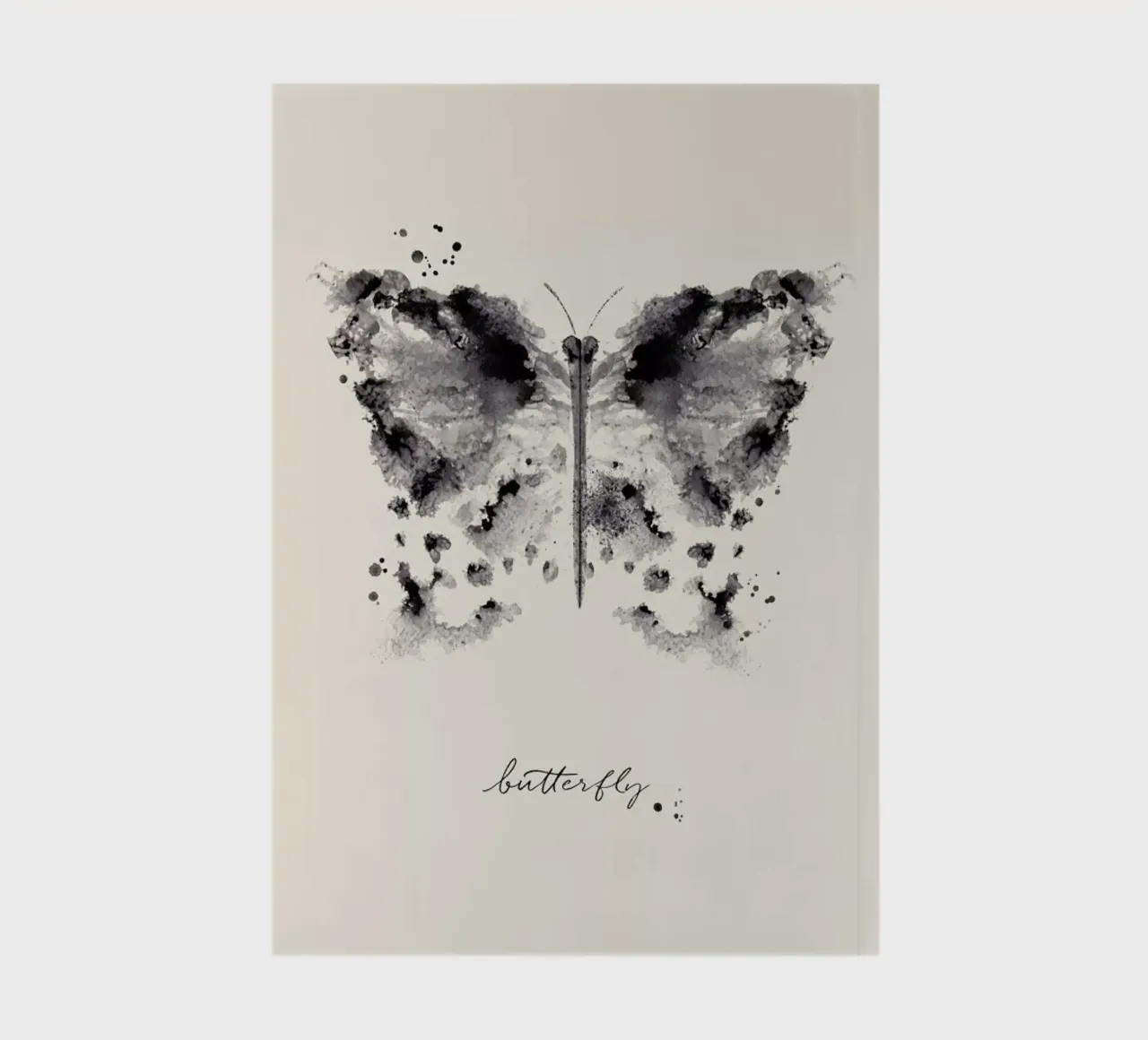 Ink Butterfly notebook by Flora & Fauna