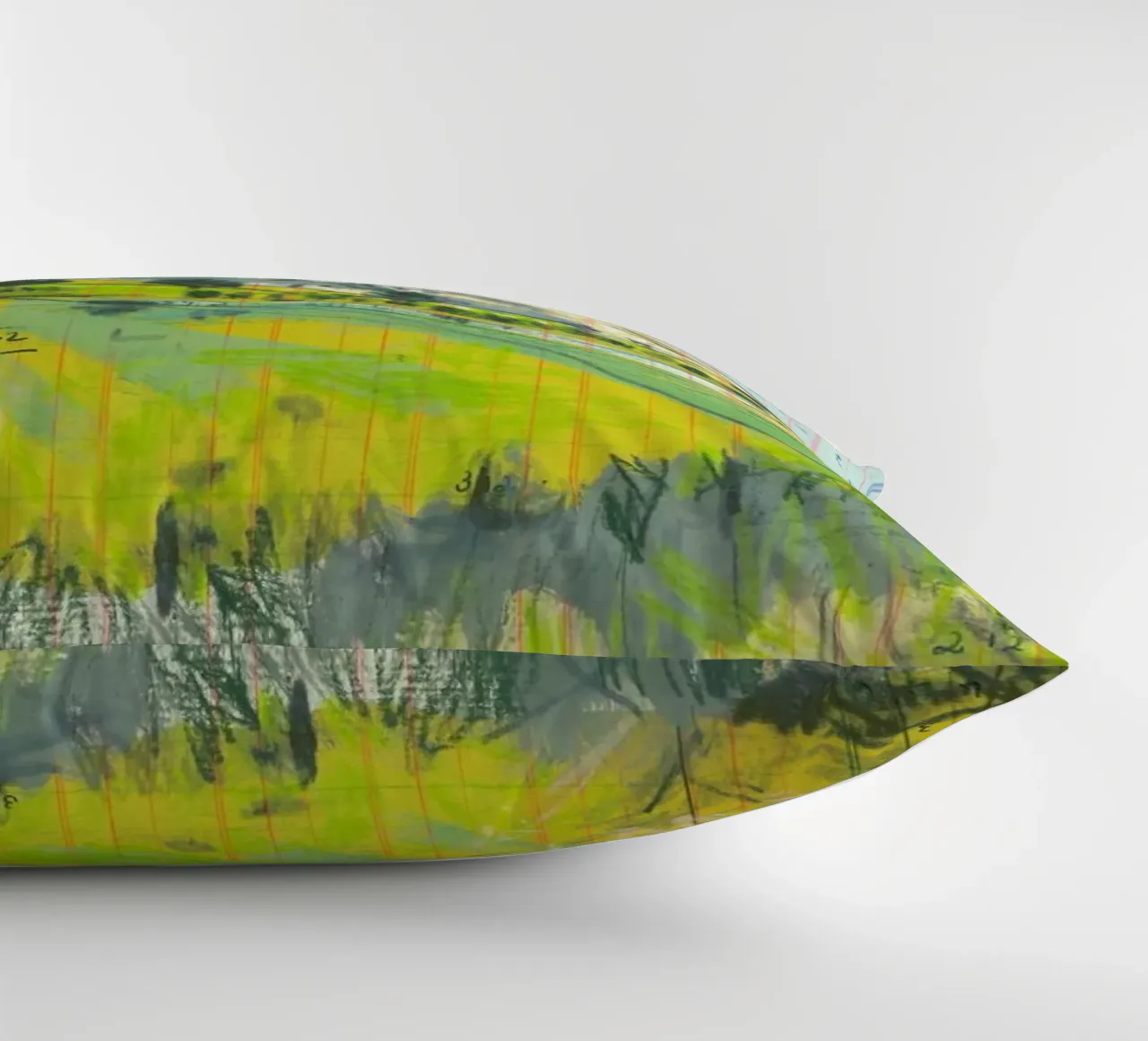 Scottish Borders Landscape On Ledger Paper cuscino da Stars Above Us