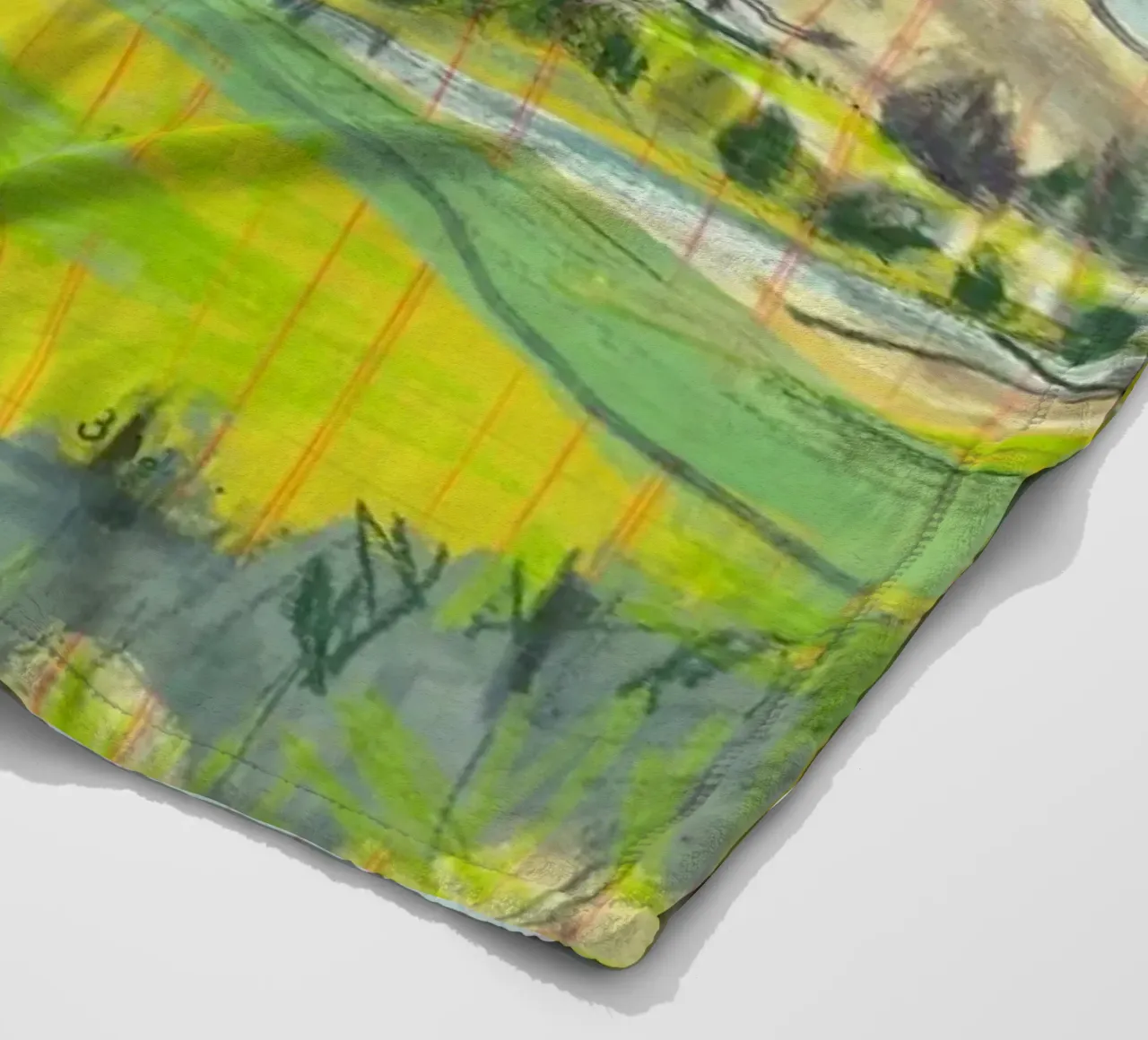 Scottish Borders Landscape On Ledger Paper coperta in pile da Stars Above Us