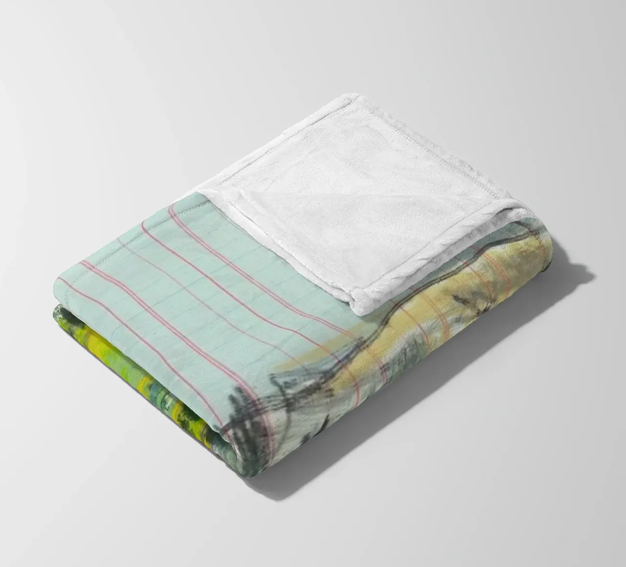 Scottish Borders Landscape On Ledger Paper coperta in pile da Stars Above Us