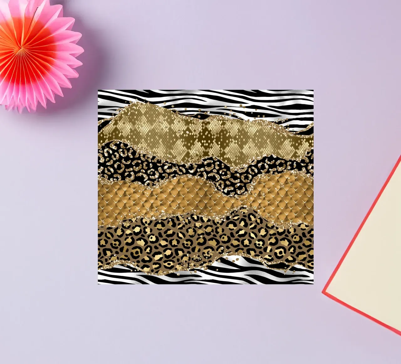 Wild Glitter Agate Texture 05 sticker by Gemstone Textures