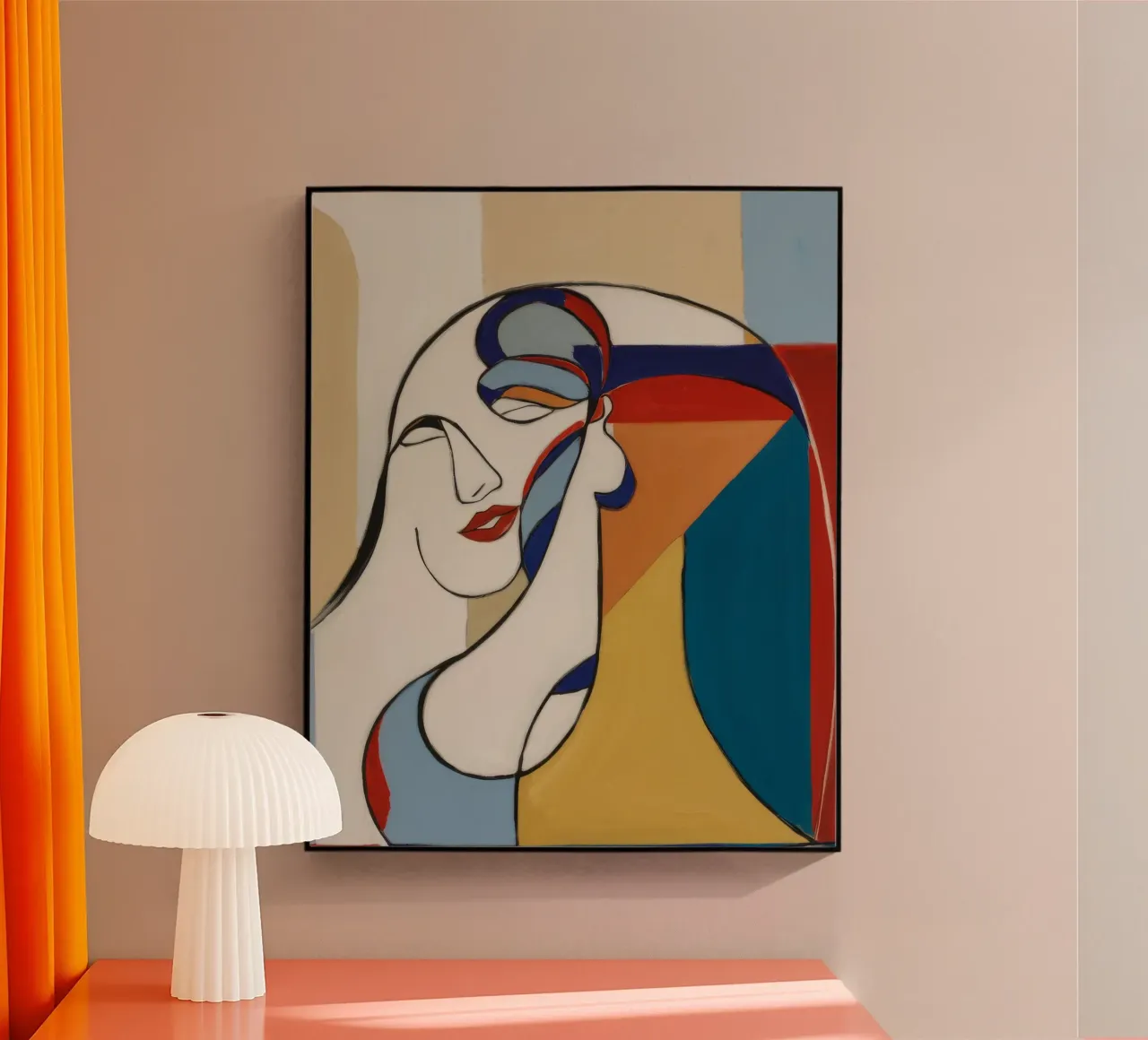 Eleganza fluida plexiglass da Crimson Whisper