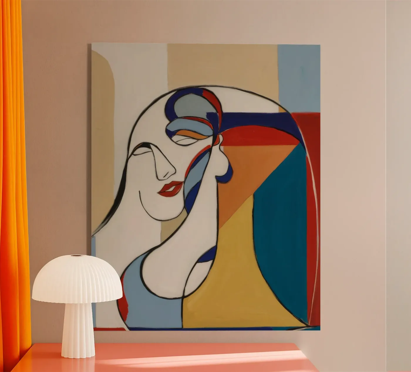 Fluid Elegance plexiglas de Crimson Whisper