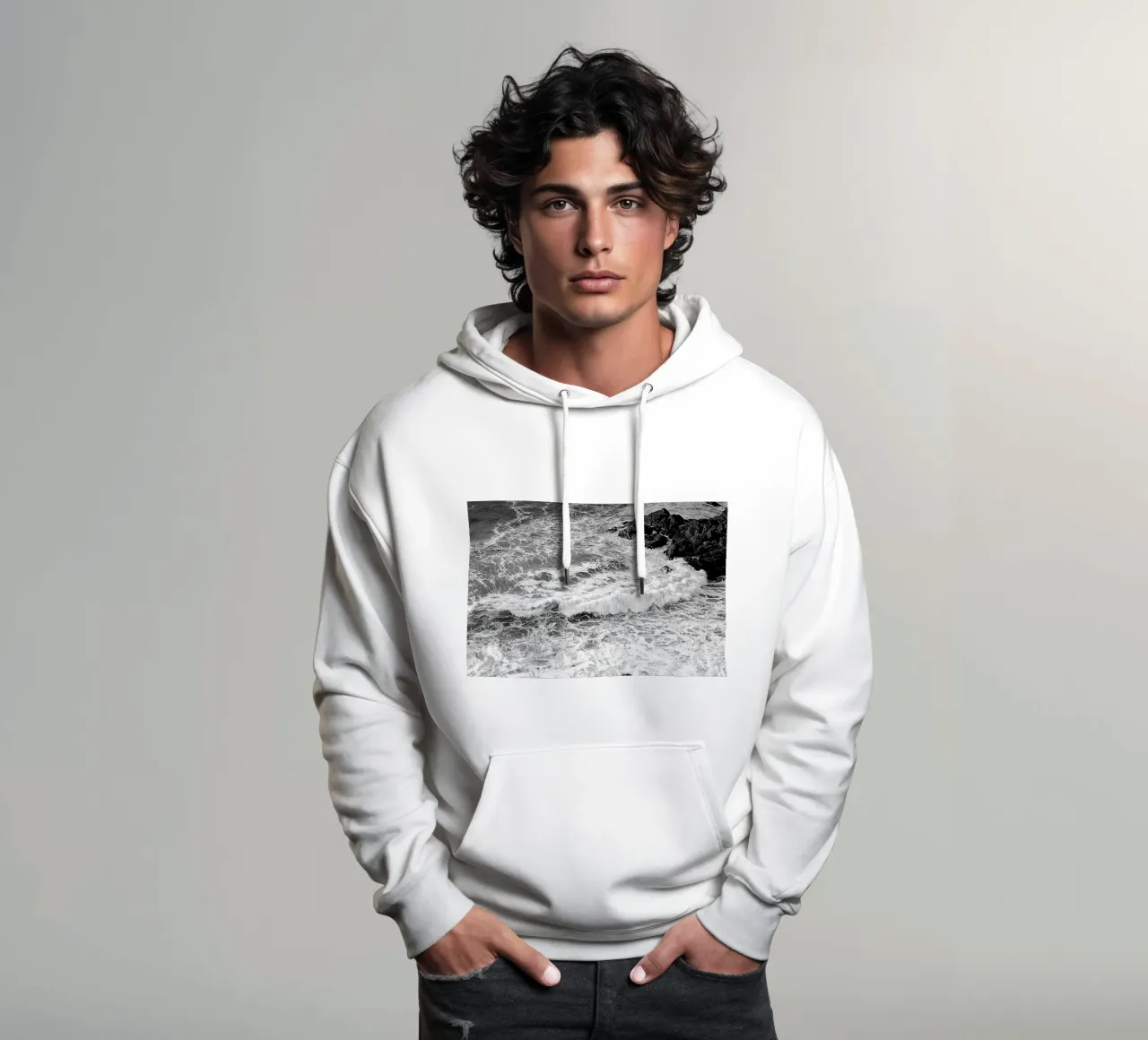 BW66 felpa con cappuccio da Thierry vobmann photography