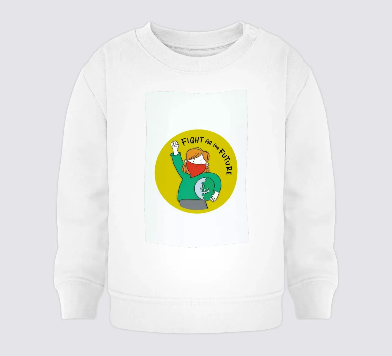 Fight For Future 1 felpa neonato da Geborgen Wachsen x JUNIQE