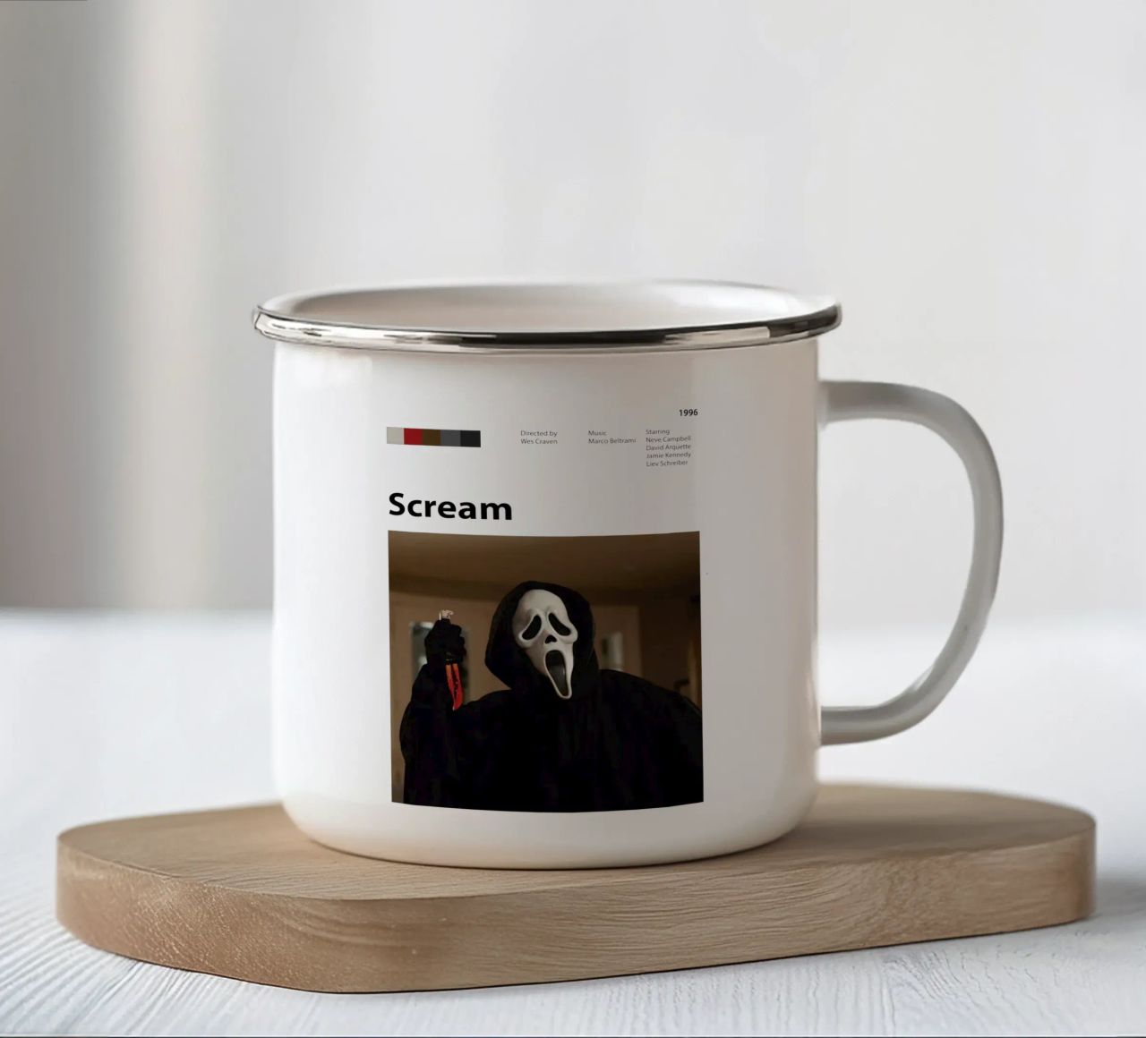 Urlo tazza in smalto da The Movie Wall