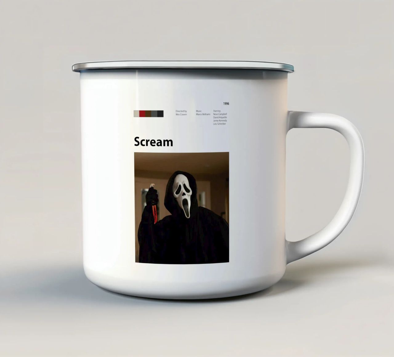 Urlo tazza in smalto da The Movie Wall