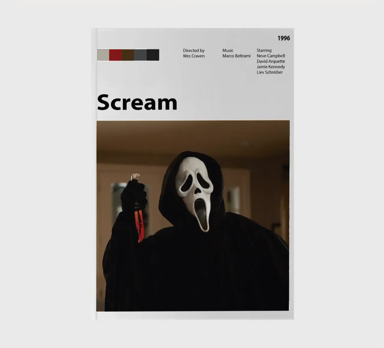 Scream notebook by 🎞 The Movie Wall