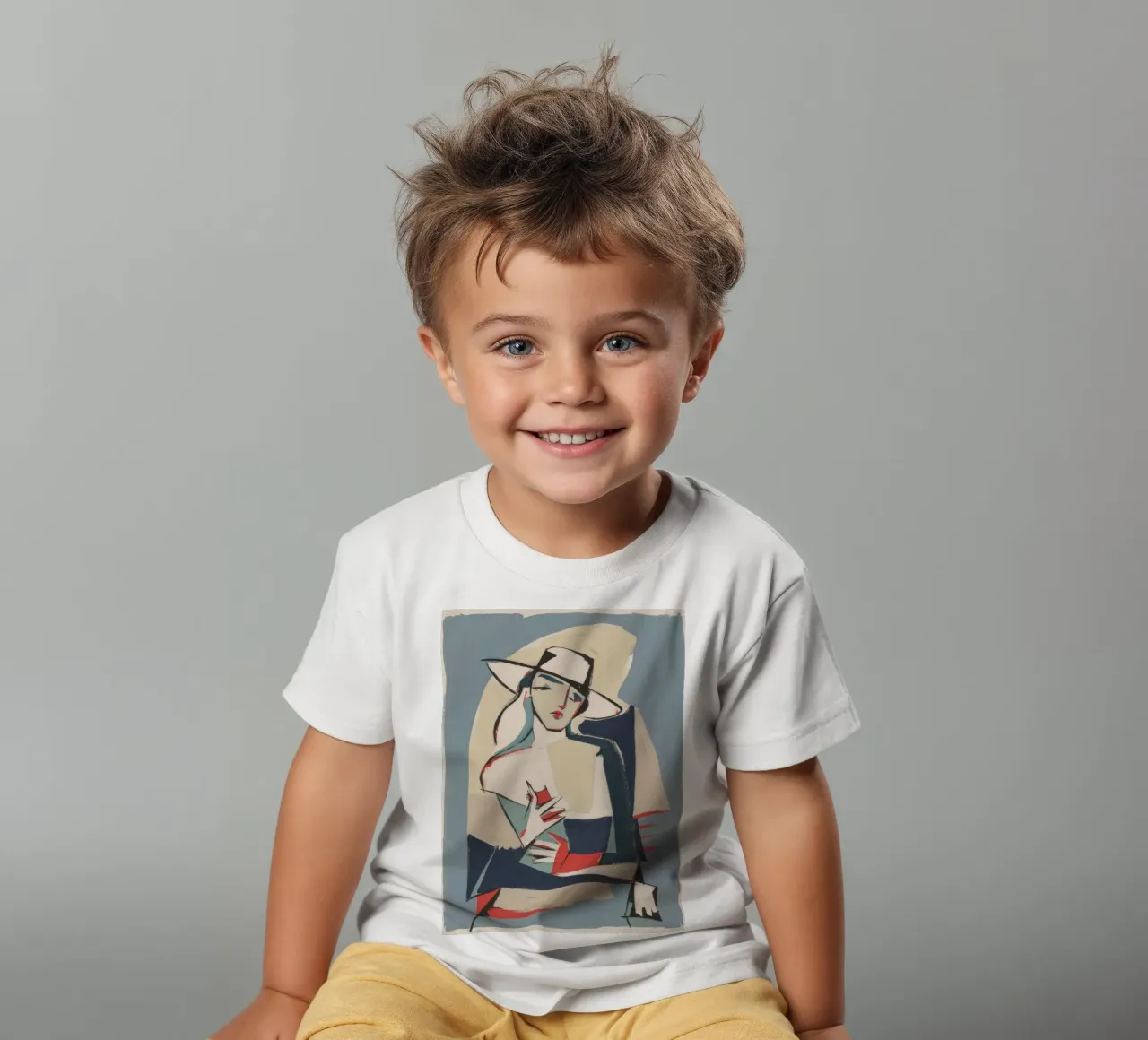Serene Abstraction kids t-shirt by Crimson Whisper