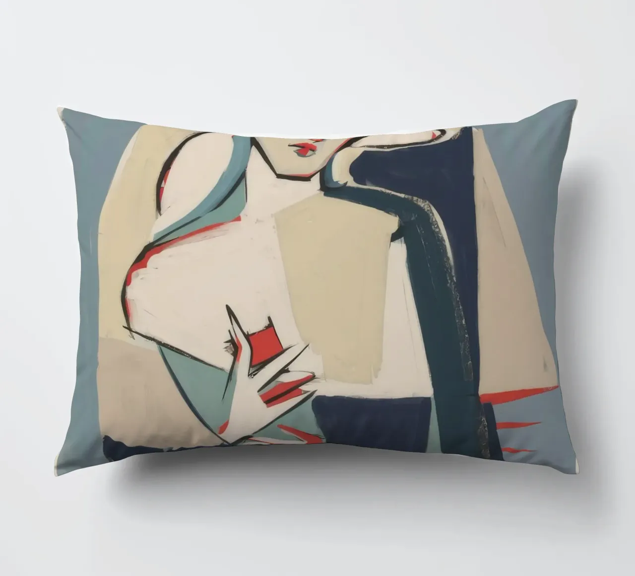 Astrazione serena cuscino da Crimson Whisper