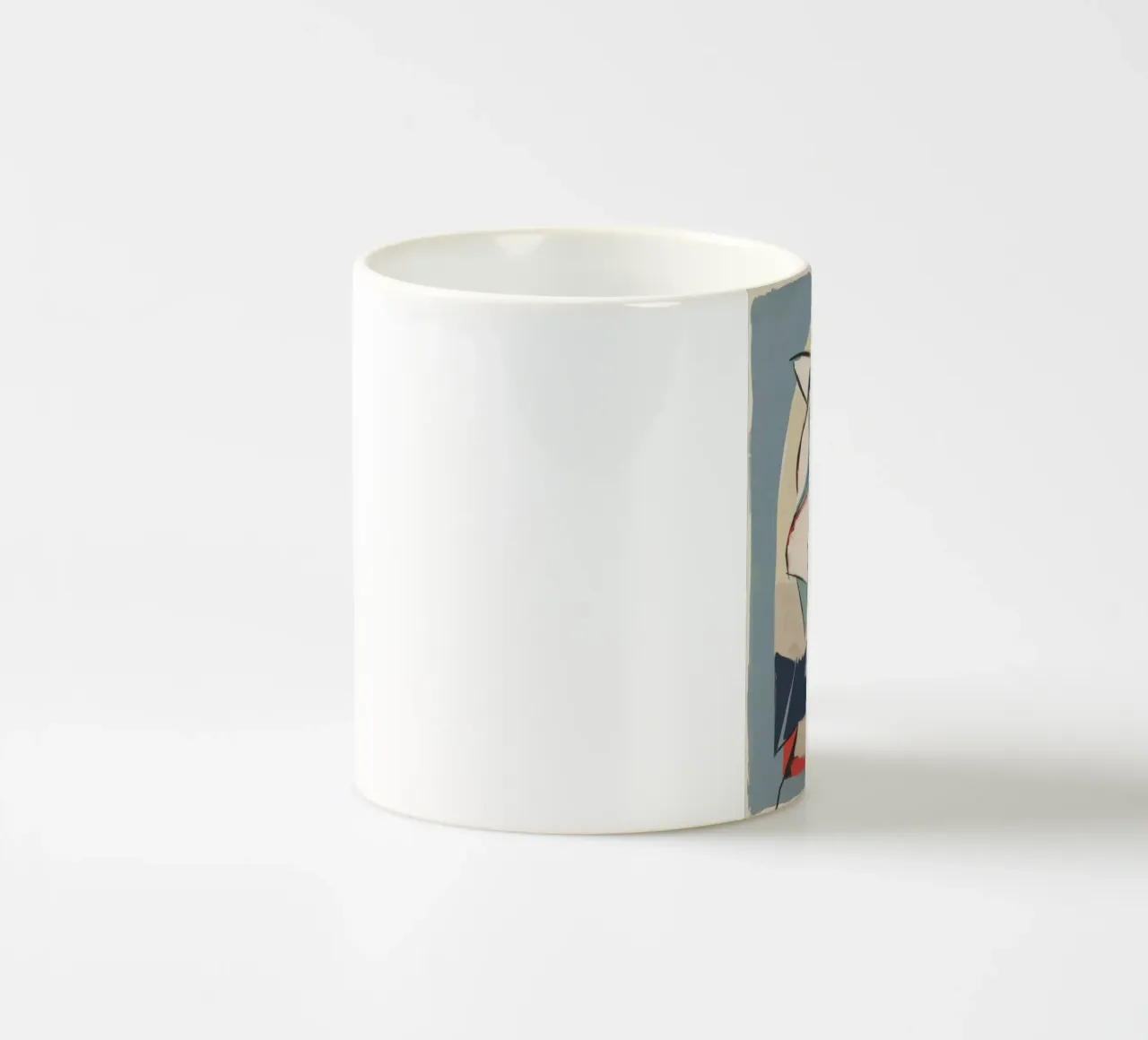 Astrazione serena tazza in ceramica da Crimson Whisper
