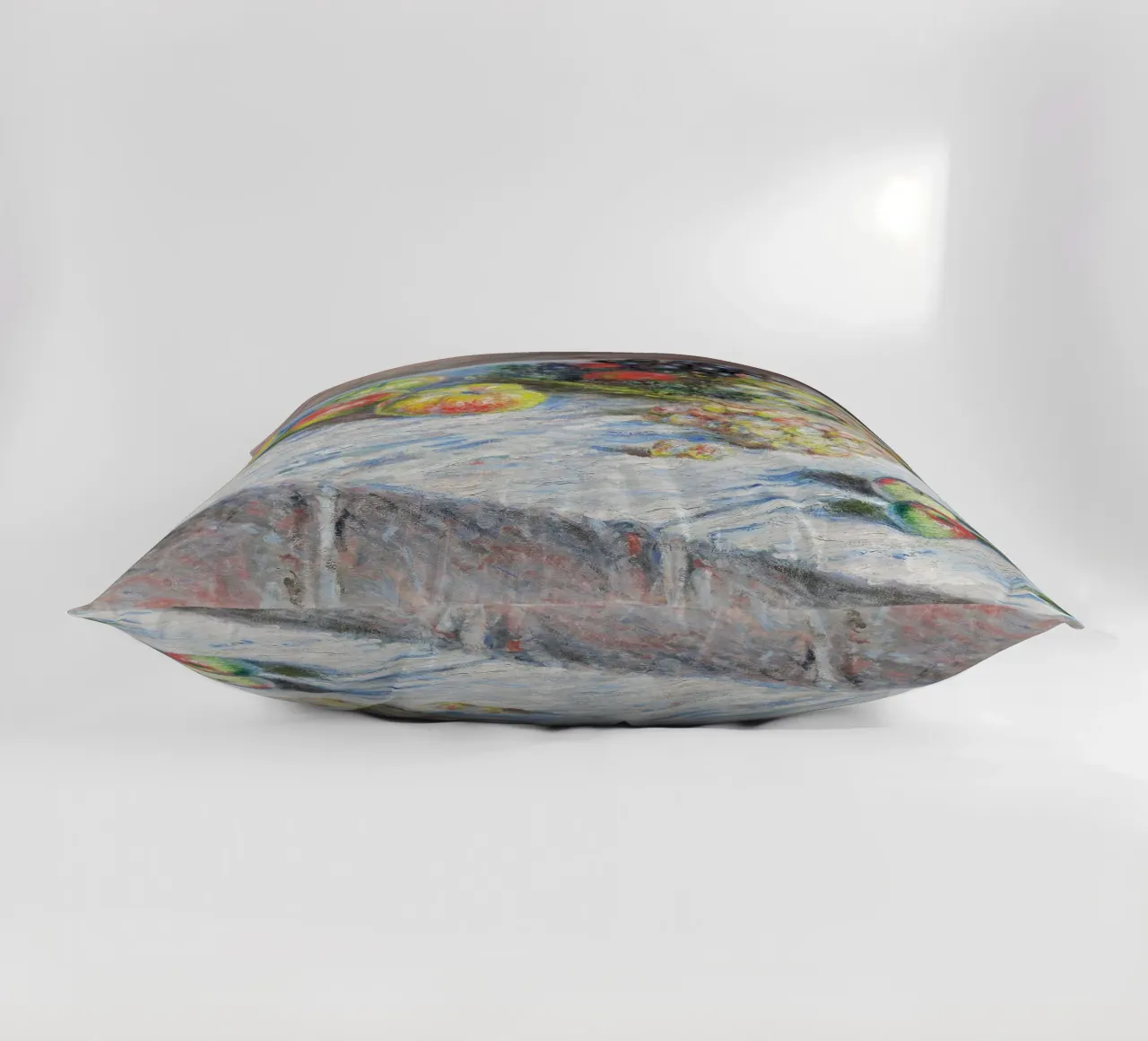 Mele e uva (1880) di Claude Monet cuscino da Monet Art Prints