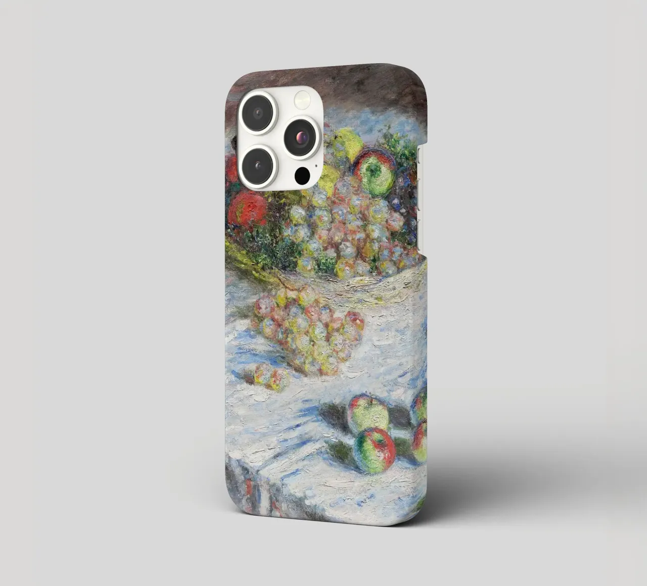 Mele e uva (1880) di Claude Monet cover iphone da Monet Art Prints