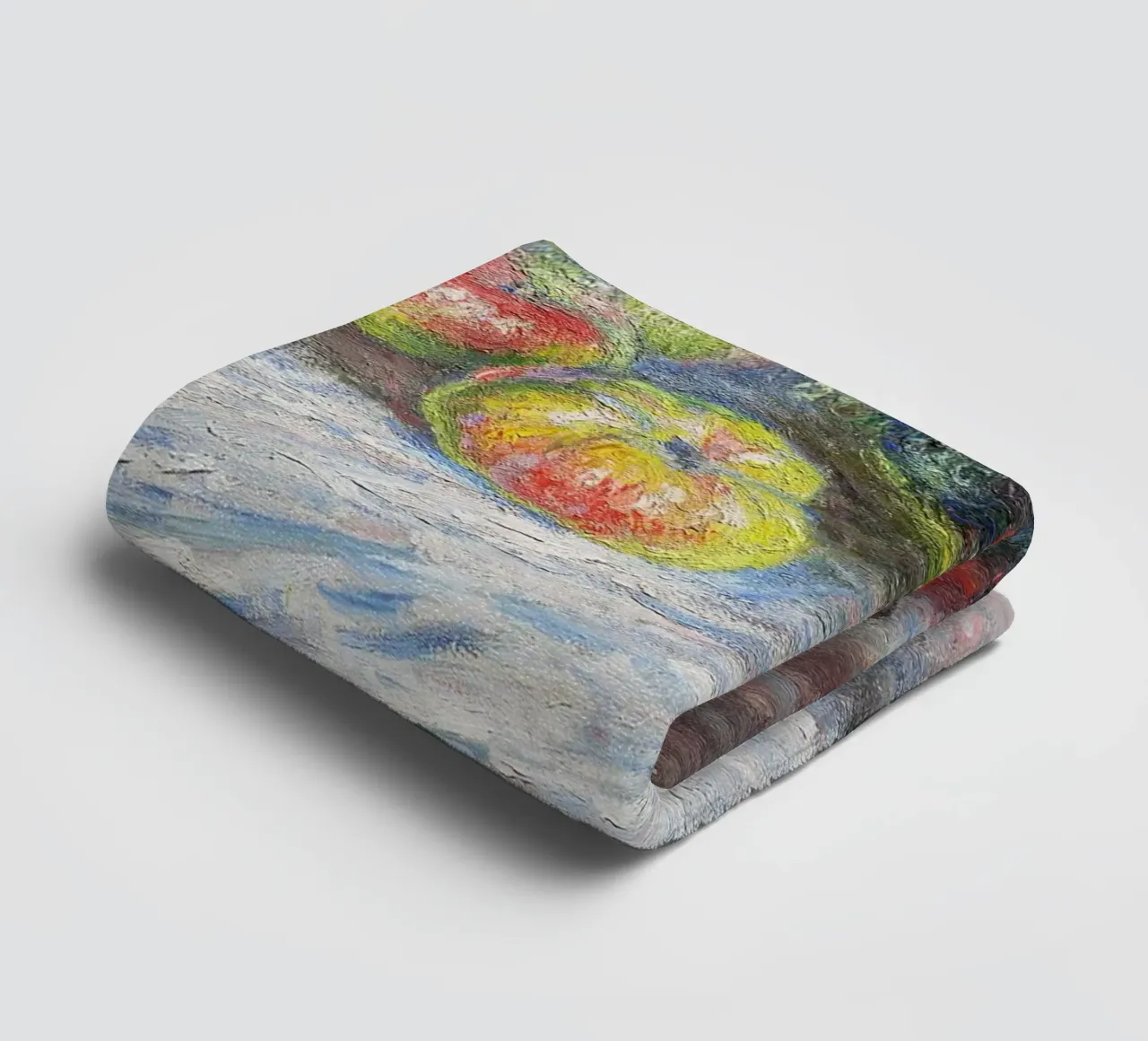 Mele e uva (1880) di Claude Monet asciugamano da bagno da Monet Art Prints