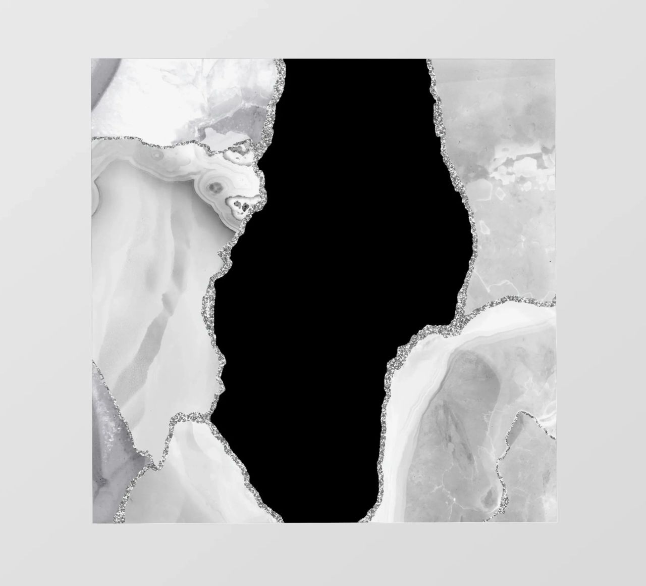 Agata bianca e argento Texture 03 telo in pvc da Gemstone Textures