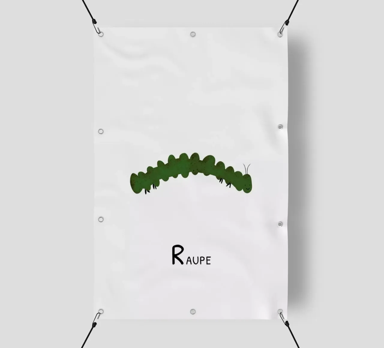 Raupe telo in pvc da Little Flourishes