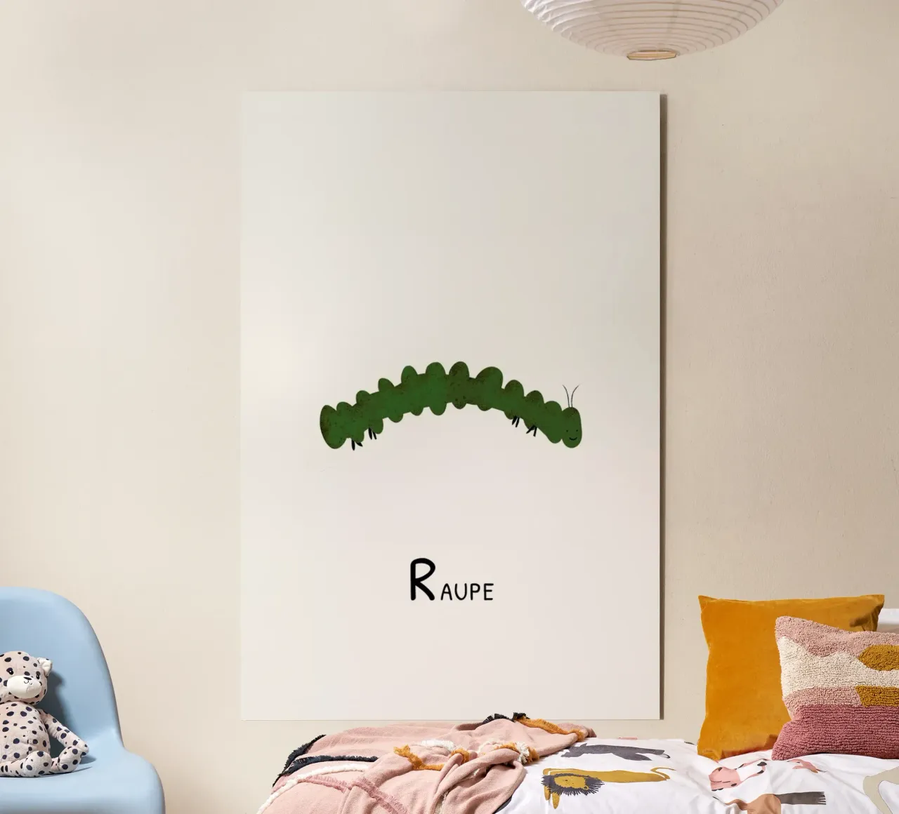 Raupe alluminio dibond da Little Flourishes
