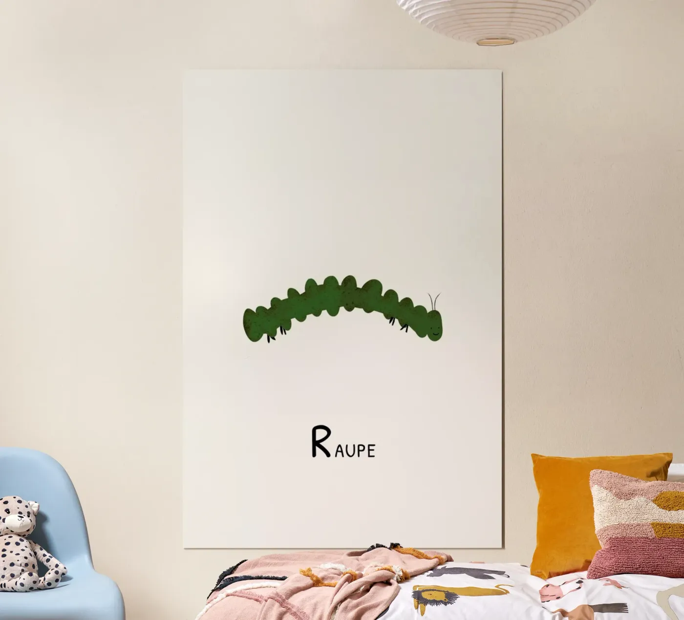 Raupe poster de Little Flourishes