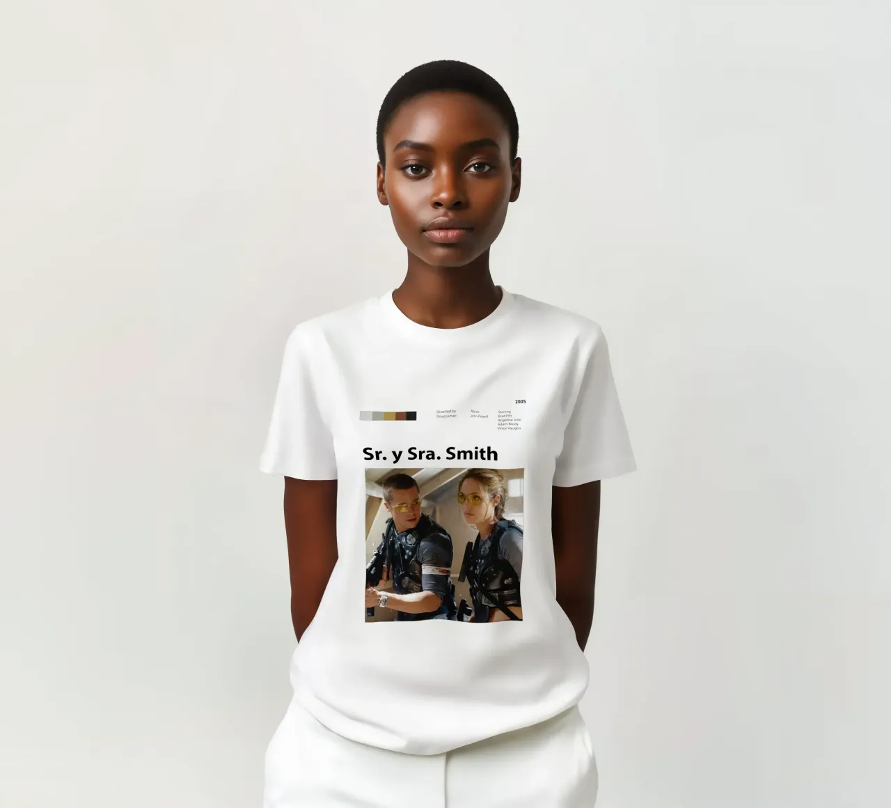 Mr. and Mrs. Smith t-shirt by 🎞 The Movie Wall