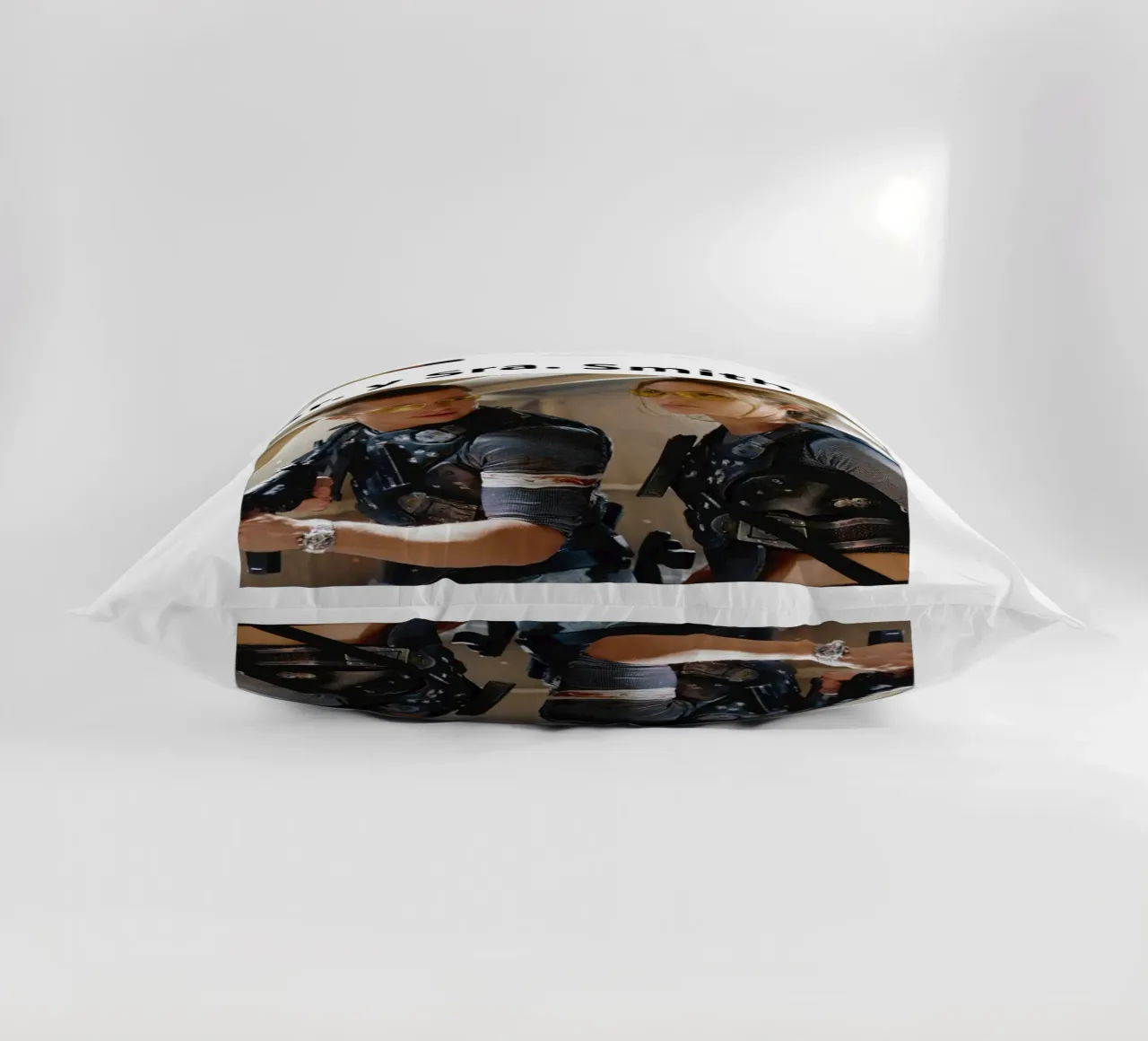 Mr. and Mrs. Smith decorative cushion by 🎞 The Movie Wall