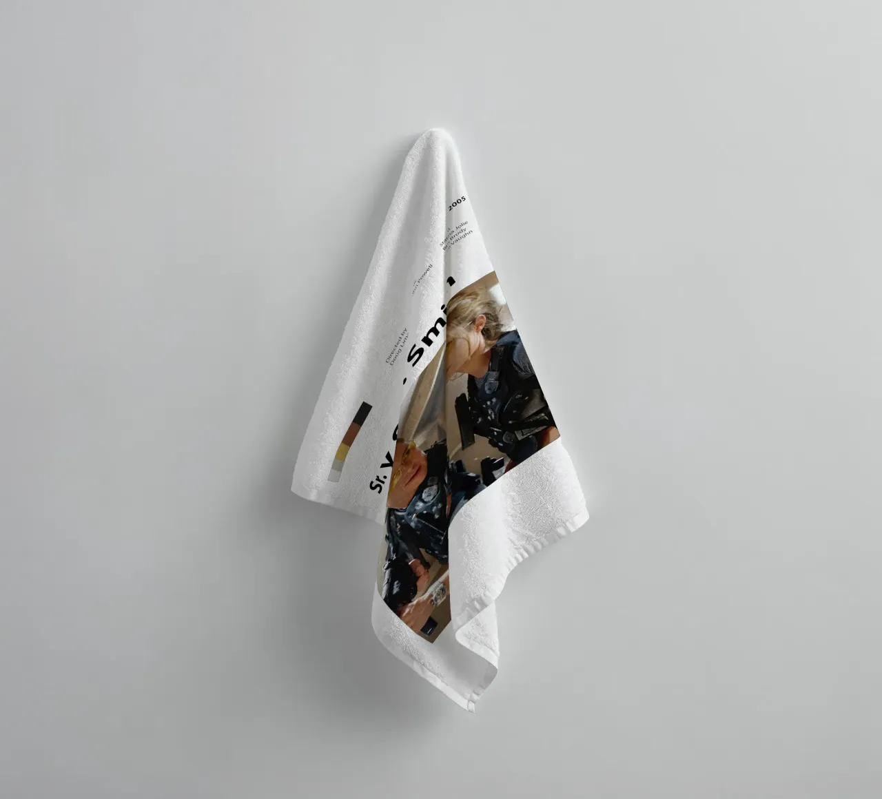 Mr. and Mrs. Smith towel by 🎞 The Movie Wall