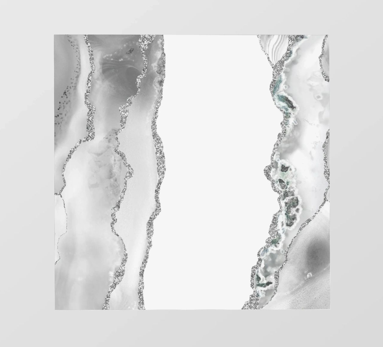 Agata bianca e argento Texture 08 telo in pvc da Gemstone Textures