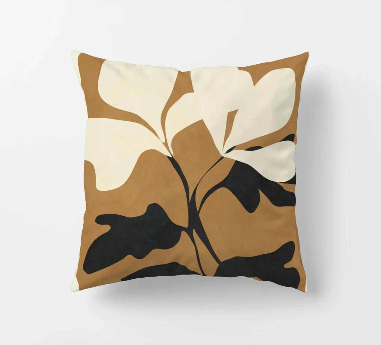 Abstract Modern Flowers 1 cuscino da Flow Line