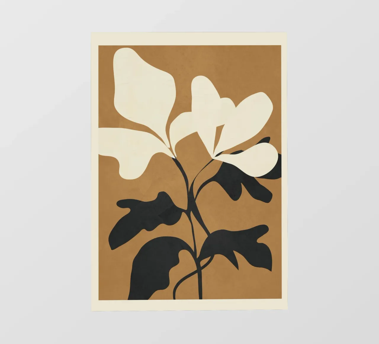 Abstract Modern Flowers 1 telo in pvc da Flow Line