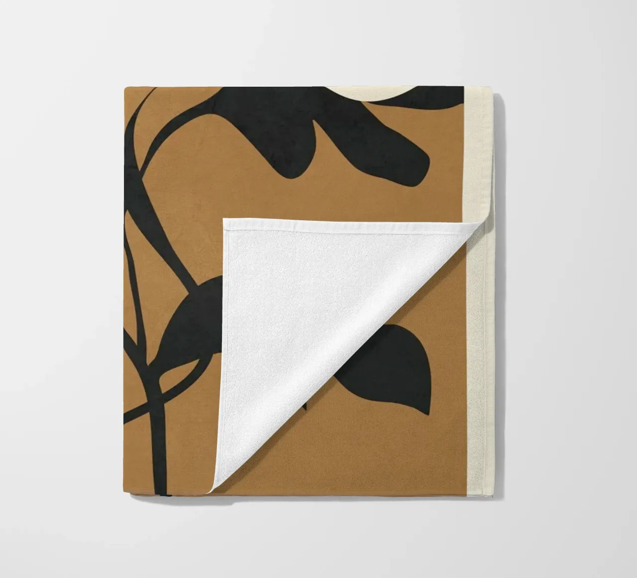 Abstract Modern Flowers 1 telo mare da Flow Line