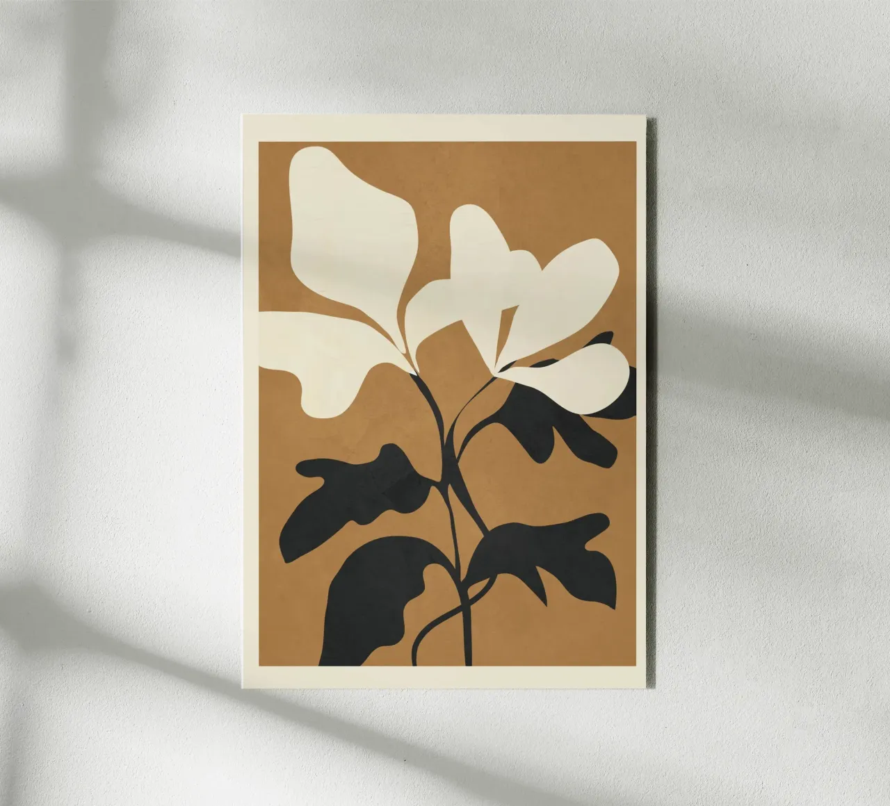 Abstract Modern Flowers 1 alluminio dibond da Flow Line