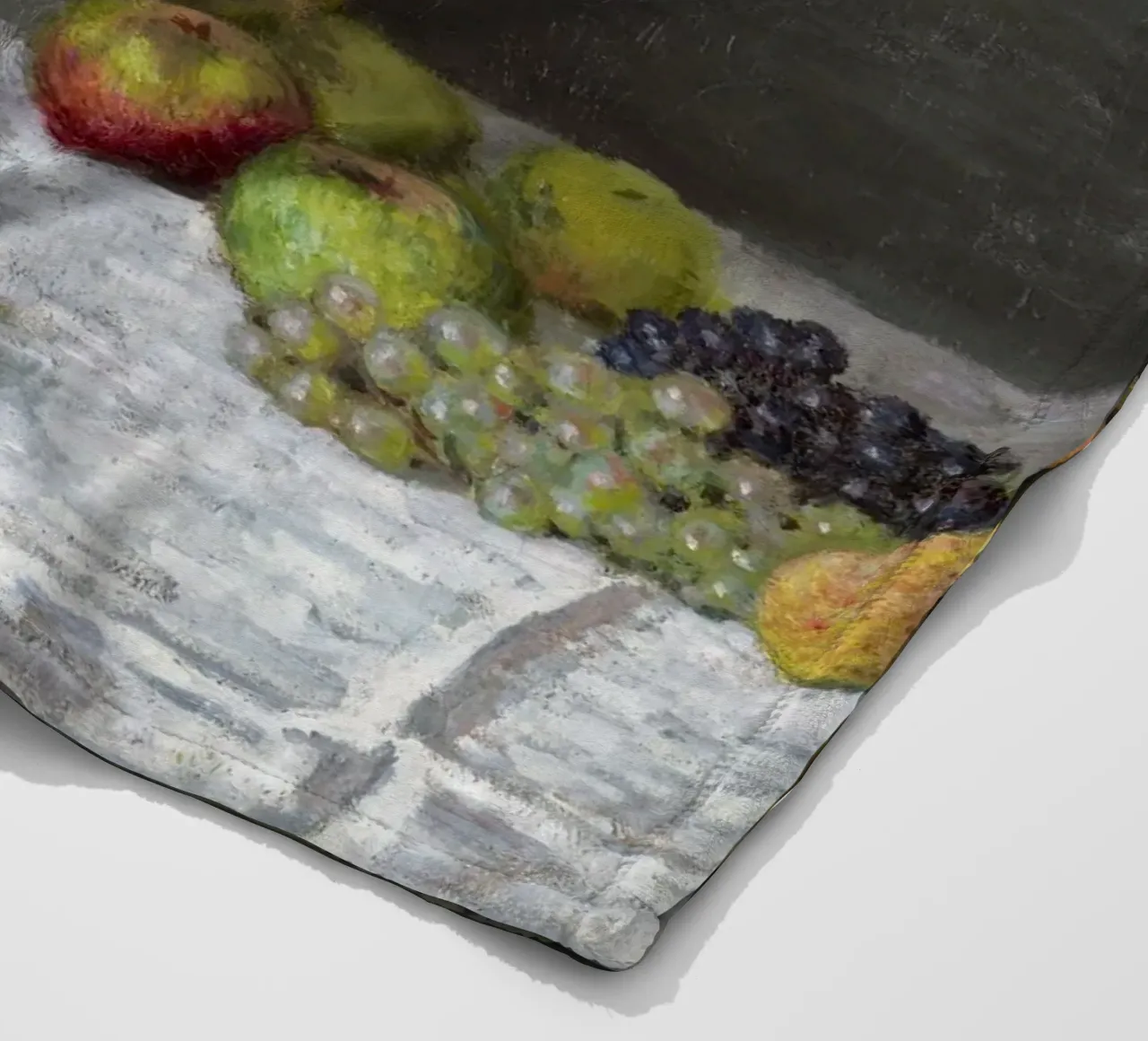 Natura morta con fiori e frutta (1869) di Claude Monet. coperta in pile da Monet Art Prints