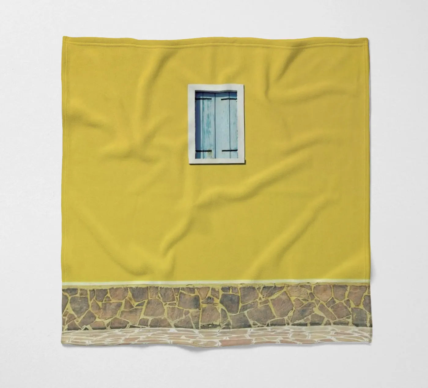 Yellow Fleecedecke von Rupert Höller